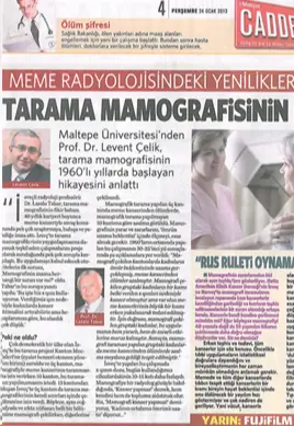 Tarama Mamografisi